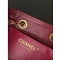 Borsa Chanel 25 Medio-Burgundy
