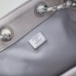 Chanel 25 Mini Bag in Suede Calfskin-Grey