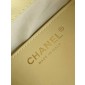 Chanel 25 Mini Bag in Grained Calfskin-Yellow