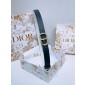 Cintura reversibile Dior 2.0cm