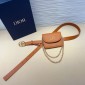 Cintura sottile Dior con borsa