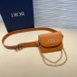 Cintura sottile Dior con borsa