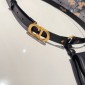 Cintura sottile Dior con borsa