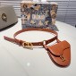 Cintura sottile Dior con borsa