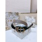 Cintura reversibile Dior 3.4cm