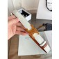 Cintura celine Triomphe Reversible 25mm 