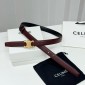 Cintura celine Triomphe Reversible 25mm 