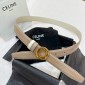 cintura celine Disc Buckle Reversible 25mm