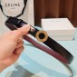 Cintura celine Disc Buckle Reversible 25mm 