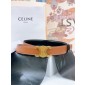 Cintura celine Triomphe Reversible 25mm 