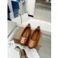Burberry Check and leather Ballerinas , Size 35-42