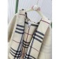 Burberry Reversible Check and Cashmere Hooded Cape 