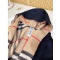 Burberry Reversible Check and Cashmere Hooded Cape 