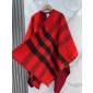 Burberry Classic Check Wool Cape 