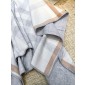Burberry Check Wool Cape 