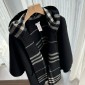 Burberry Reversible Check and Cashmere Hooded Cape 