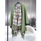 Burberry Reversible Check Wool Cape 