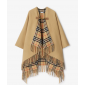 Burberry Reversible Check Wool Cape 