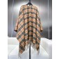 Burberry Classic Check Wool Cape 