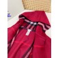 Burberry Reversible Check and Cashmere Hooded Cape 