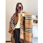 Burberry Contrast Check Check Cashmere Cape