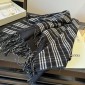 Burberry Reversible Check Wool Cape 