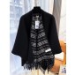 Burberry Reversible Check Wool Cape 