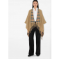 Burberry Reversible Check Wool Cape 