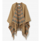 Burberry Reversible Check Wool Cape 