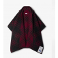 Burberry Reversible Check Wool Hooded Cape 