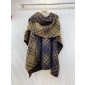 Burberry Reversible Check Wool Hooded Cape 