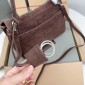 Balenciaga Rodeo Small Handbag in Suede and Calfskin 