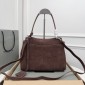 Balenciaga Rodeo Small Handbag in Suede and Calfskin 