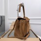 Balenciaga Rodeo Small Handbag in Suede and Calfskin 