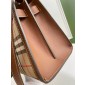 Burberry Check and leather Tote
