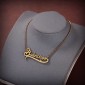 Balenciaga Typo Necklace 