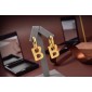 Balenciaga B Chain Earrings