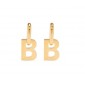 Balenciaga B Chain Earrings