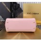 Authentic quality- Dolce Gabbana LargeSicily Handbag in polished calfskin-Pink  