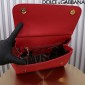 Authentic Quality- Dolce Gabbana Large Sicily Handbag in in Dauphine leather-Red 