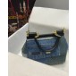 Authentic quality-Dolce Gabbana Medium Sicily Handbag in Denim 