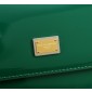 Authentic quality-Dolce Gabbana medium Sicily Handbag in Polished calfskin-Green