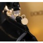Authentic Quality- Dolce Gabbana Medium Sicily Handbag in Polished calfskin- Black