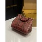 Authentic quality- Dolce Gabbana Medium Sicily Handbag  in python skin-Pink