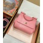 Authentic quality- Dolce Gabbana Medium Sicily Handbag in in iguana-print calfskin-Pink
