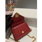Dolce Gabbana Small Smooth Calfskin Devotion bag-Red