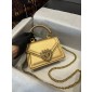 Dolce Gabbana Small Smooth Calfskin Devotion bag-Gold