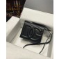 Dolce Gabbana Calfskin DG logo crossbody bag-Black