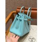 Hermes Birkin 25/ 30  in Epsom Leather- blue atoll