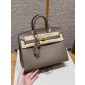 Hermes Birkin 25 /30 in Epsom Leather -Etoupe